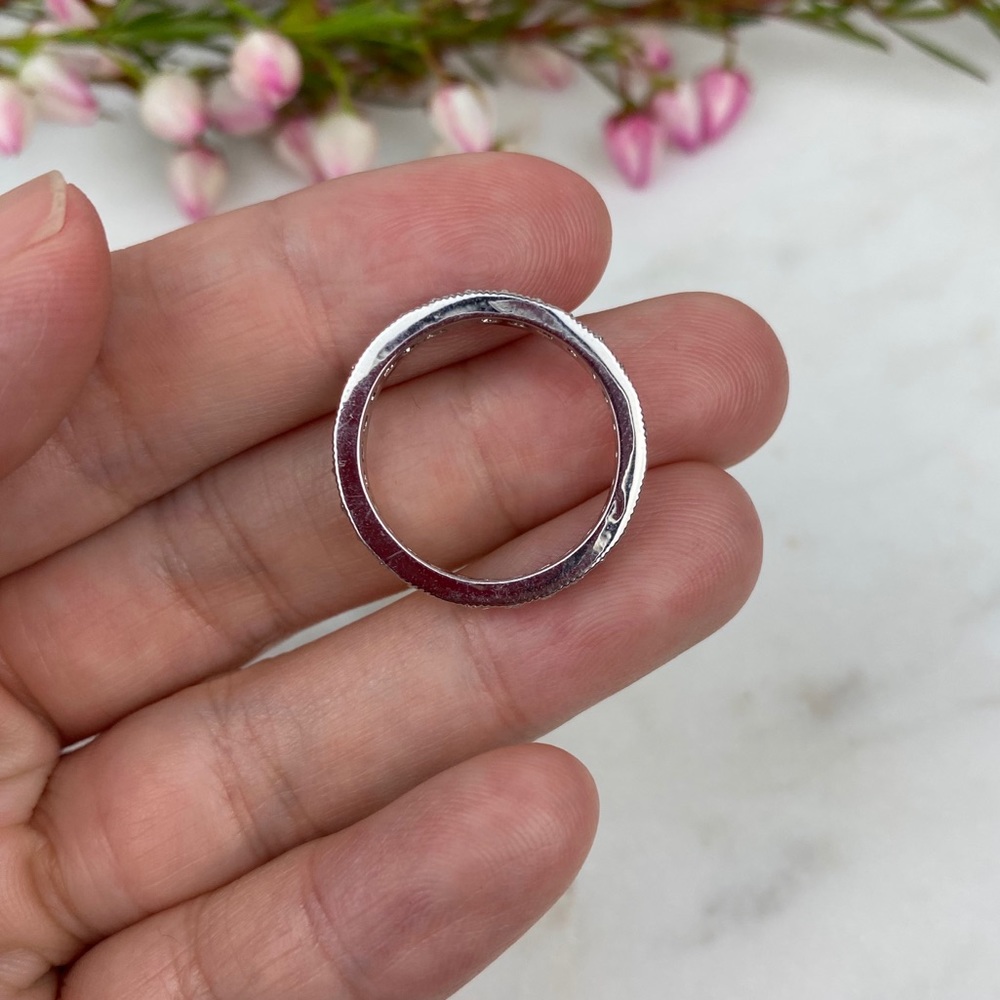 Cubic Zirconia Infinity Band - Picture 4 of 6